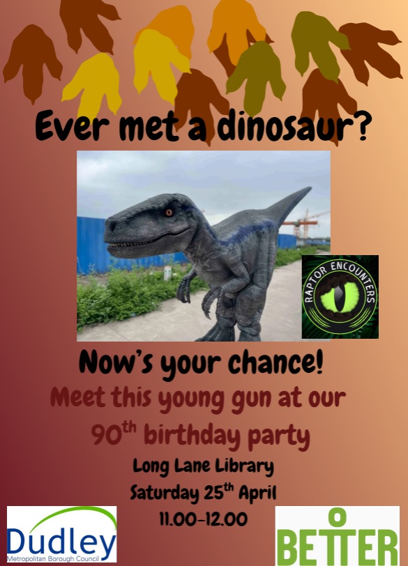 Long Lane Library - Meet a Dinosaur